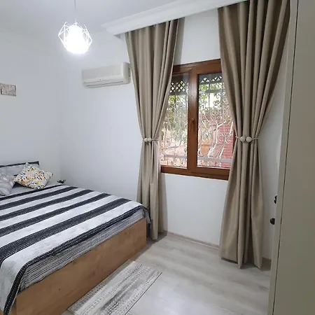 Apartment 2+1 Apartm With Garden + Balcony , At Ladies Kusadasi